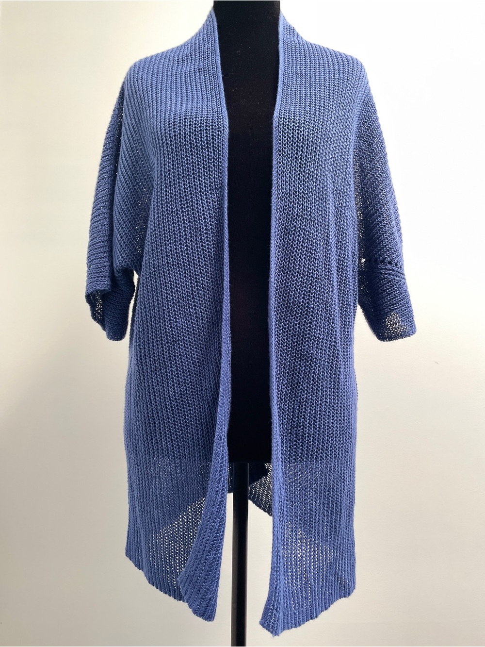 Summer 100% Linen Windsmoor Open Knit Cardigan | Size Small (Fits M/L)